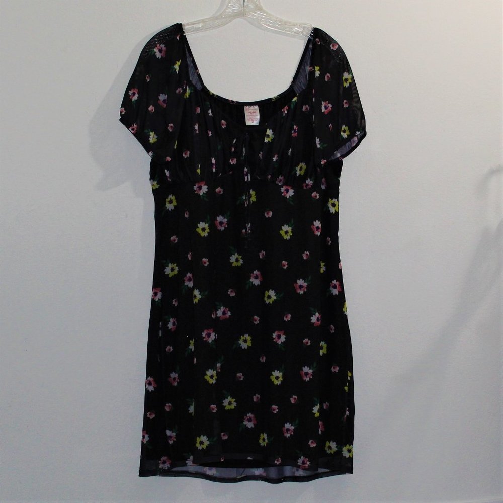 No Boundaries black sheer dress